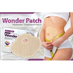 Αυτοκόλλητα Επιθέματα Μεγάλου Μεγέθους για την Καταπολέμηση του Τοπικού Πάχους στην Κοιλιά (5 τμχ) - Wonder Patch (Υγεία & Ευεξία)