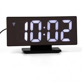 Εντυπωσιακό Ψηφιακό Επιτραπέζιο Ρολόι/Ξυπνητήρι με Μεγάλη Οθόνη Καθρέφτη (Ρολόγια)