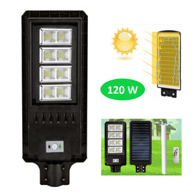 Αυτόνομο Ηλιακό Σύστημα Εξωτερικού Φωτισμού LED 120W με Τηλεχειριστήριο GD-78120 (Φωτισμός)