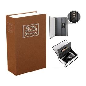 Βιβλίο Χρηματοκιβώτιο Ασφαλείας με Συνδυασμό Χρώματος Ανοιχτό Καφέ 180x115x55cm (Ασφάλεια & Παρακολούθηση)