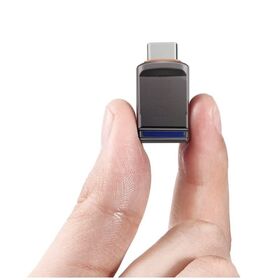 Μετατροπέας USB-C Αρσενικό σε USB-A Θηλυκό Γκρι (Κινητά & Αξεσουάρ)