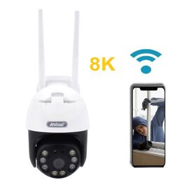 Έγχρωμη Ρομποτική IP Κάμερα 8Κ με Νυχτερινή Λήψη και WIFI (Ασφάλεια & Παρακολούθηση)