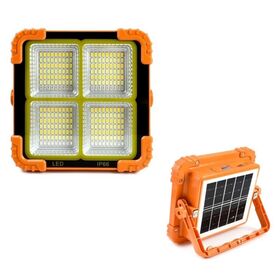 Ηλιακός Αδιάβροχος Προβολέας 252 LED SMD με Ενσωματωμένο Φωτοβολταϊκό Πάνελ 120w (Φωτισμός)