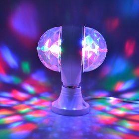 Διπλή Πολύχρωμη Λάμπα Led για Πάρτυ – Led Party Light (Φωτισμός)