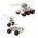 Μεταλλικά Συναρμολογούμενα Οχήματα - Τανκ, Αμάξι και Τρέιλερ με Κανόνι Nuts & Bolts (Παιδί)