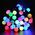 Επεκτεινόμενα Πολύχρωμα Διακοσμητικά Φωτάκια 80 LED 10m σε Σειρά (Εποχιακά)