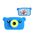 Μίνι Ψηφιακή Παιδική Φωτογραφική Μηχανή με Ελληνικό Μενού Γαλάζιο Αρκουδάκι (Παιδί)