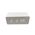 Ξύλινο Επιτραπέζιο Ρολόι - Ξυπνητήρι με Ασύρματη Φόρτηση Κινητού σε Χρώμα Λευκό (Διακόσμηση σπιτιού)