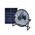 Φορητός Επιδαπέδιος Ηλιακός Ανεμιστήρας 36cm (Ψύξη - Θέρμανση)