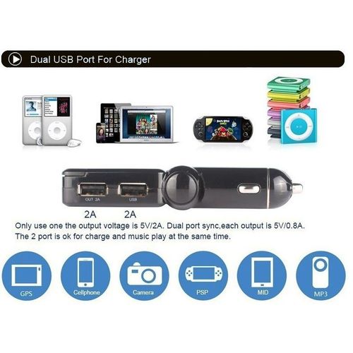 Bluetooth USB MP3 Player, FM Transmitter & Φορτιστής Αυτοκινήτου (Είδη Αυτοκινήτου)