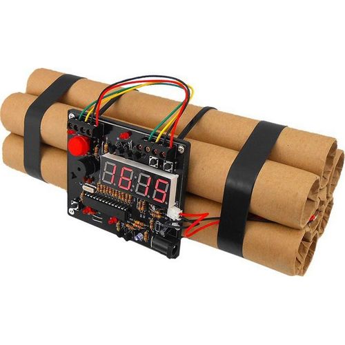 Ρολόι Ξυπνητήρι Βόμβα - Defuse a Bomb Digital Alarm Clock (Ρολόγια)
