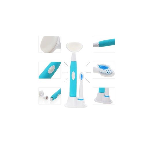 Ηλεκτρική Οδοντόβουρτσα & Συσκευή Καθαρισμού Προσώπου 2 σε 1 KEMEI (Υγεία & Ευεξία)