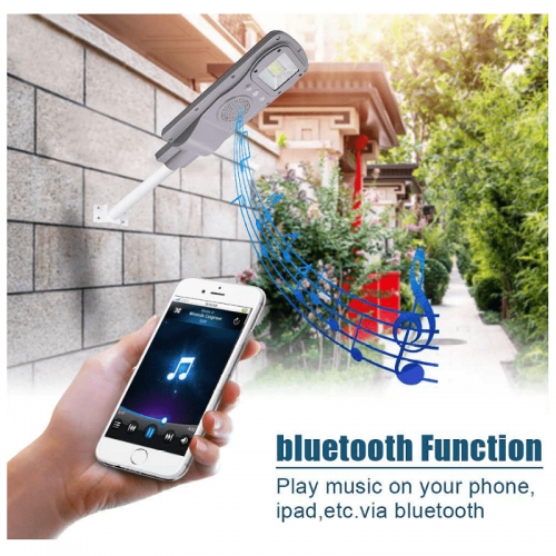 Ηλιακό Φωτιστικό 35W με Ηχείο Bluetooth (Φωτισμός)