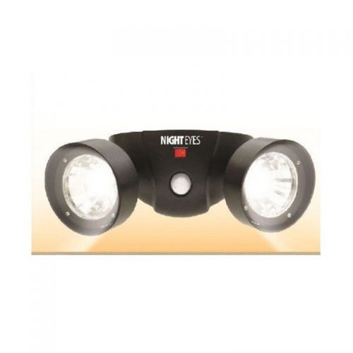 Ασύρματο Διπλό Φωτιστικό LED με Ανιχνευτή Κίνησης Χρώματος Μαύρο Night Eyes (Φωτισμός)