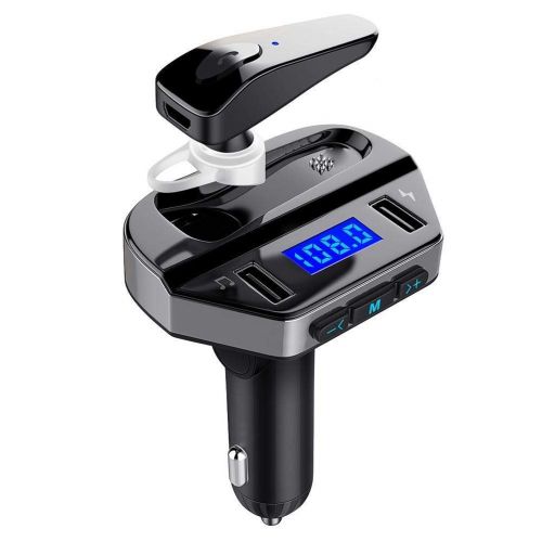 Πομπός Bluetooth USB MP3 Player, FM Transmitter, και Φορτιστής Αυτοκινήτου με Ακουστικό Hands-free (Είδη Αυτοκινήτου)