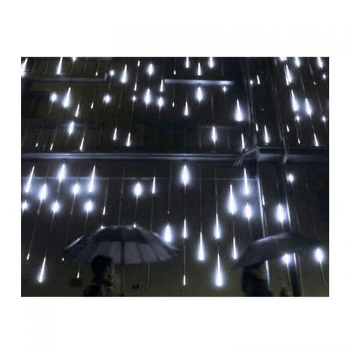 Διακοσμητικός Φωτισμός LED Βροχή - Λευκό Ψυχρό (Εποχιακά)