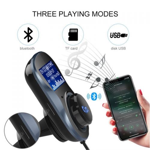 Πομπός Bluetooth microSD MP3 Player, FM Transmitter, Hands-free και Φορτιστής Αυτοκινήτου BC30BQ (Είδη Αυτοκινήτου)