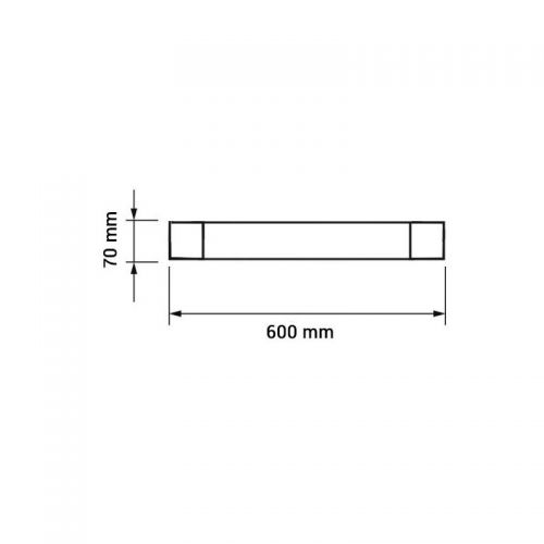 Γραμμικό Φωτιστικό Led 20W 60cm (Φωτισμός)