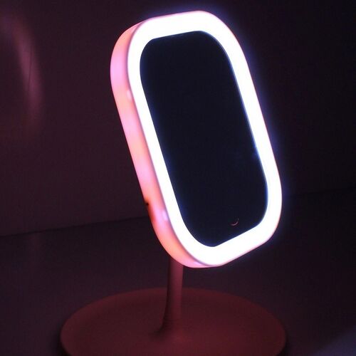Περιστρεφόμενος LED Καθρέφτης Αφής (Ομορφιά)