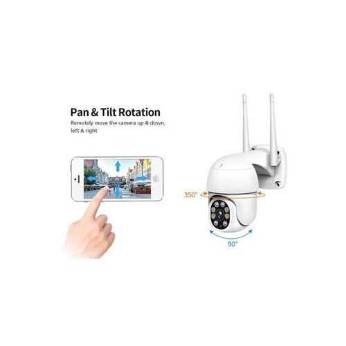 Έγχρωμη Ρομποτική IP Κάμερα WIFI με Νυχτερινή Λήψη (Ασφάλεια & Παρακολούθηση)