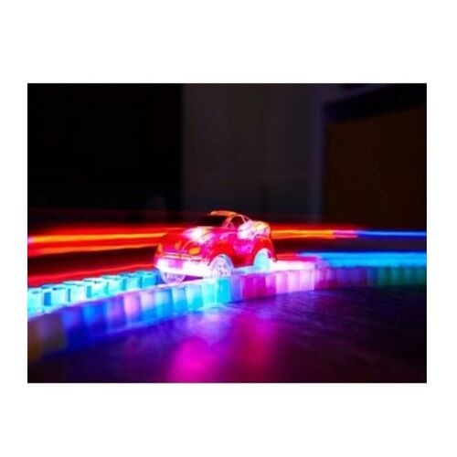Αυτοκινητόδρομος και Αυτοκινητάκι με Φωτισμό LED - 162 Τεμάχια (Παιδί)