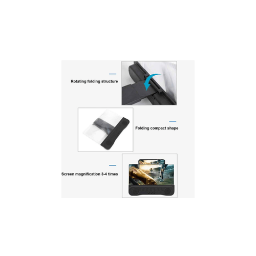 Μεγεθυντικός Φακός 3D 12” με Ηχεία Bluetooth για Κινητά (Κινητά & Αξεσουάρ)