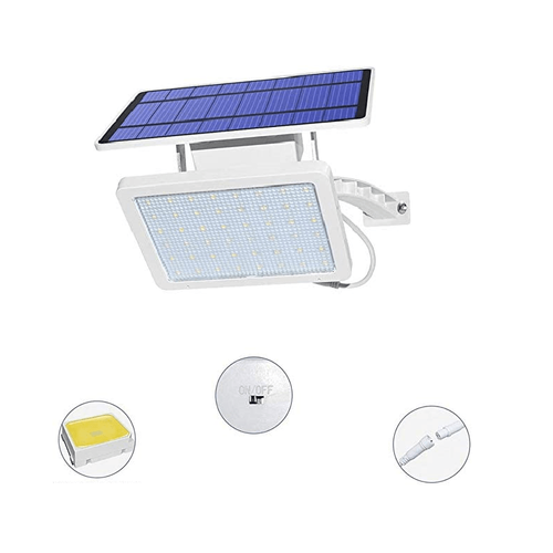 Ηλιακός Προβολέας 48 LED με Βραχιώνα και Πάνελ (Φωτισμός)