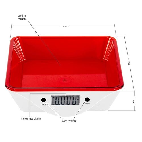 Ψηφιακή Ζυγαριά Κουζίνας με Αποσπώμενο Μπολ 5kg (Κουζίνα )