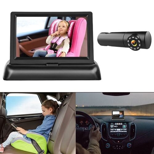 Kάμερα Παρακολούθηση Βρέφους στο Πίσω Κάθισμα του Αυτοκινήτου με Οθονη LCD (Είδη Αυτοκινήτου)