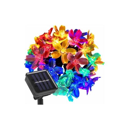 Ηλιακά Διακοσμητικά Λουλούδια 5 Mέτρων 20 LED RGB (Εποχιακά)