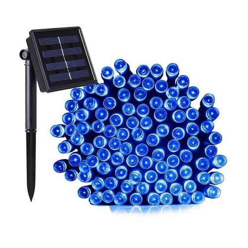 Ηλιακά Λαμπάκια 200 LED Εξωτερικού Χώρου- Μπλε (Εποχιακά)