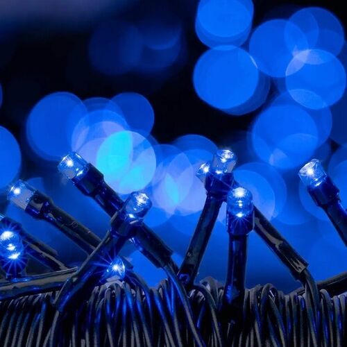 Ηλιακά Λαμπάκια 200 LED Εξωτερικού Χώρου- Μπλε (Εποχιακά)
