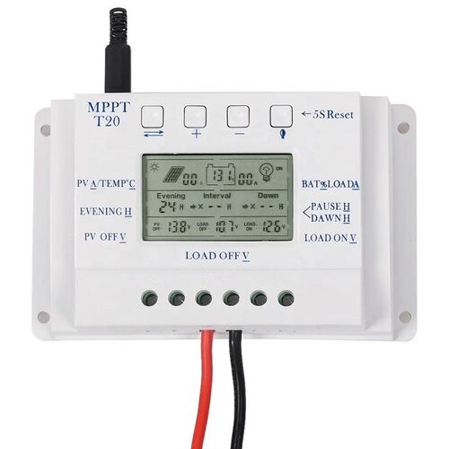 Ρυθμιστής Φόρτισης PWM-MPPT LCD T40 40Ah 12V/24V (Ανανεώσιμες πηγές ενέργειας)