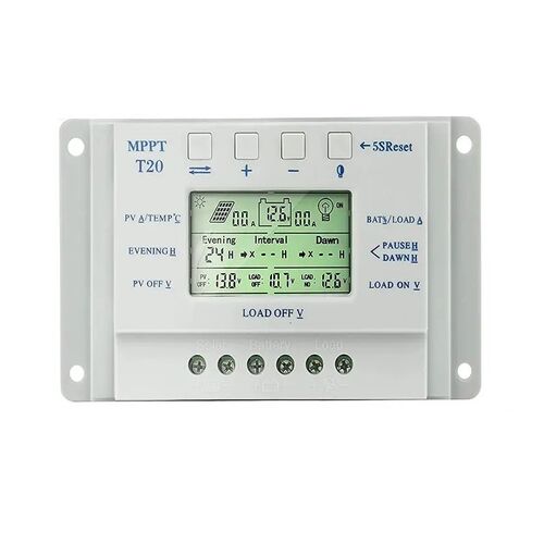Ρυθμιστής Φόρτισης PWM-MPPT LCD T40 40Ah 12V/24V (Ανανεώσιμες πηγές ενέργειας)