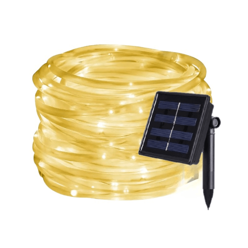 300 LED Ηλιακός Φωτοσωλήνας 30 Mέτρων- Λευκό Θερμό (Εποχιακά)