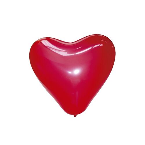 Μπαλόνια σε Σχήμα Καρδούλας 30τμχ (Εποχιακά)