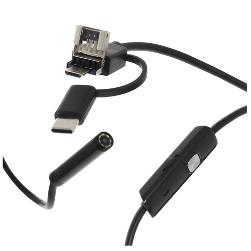 Ενδοσκοπική Αδιάβροχη Κάμερα Μικροσκόπιο USB με 8 LED 3,5m (Ήχος & Εικόνα)