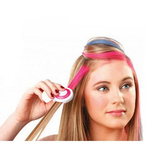 Κιμωλίες Μαλλιών Hot Huez Hair Chalk - Σετ 4 χρωμάτων (Ομορφιά)