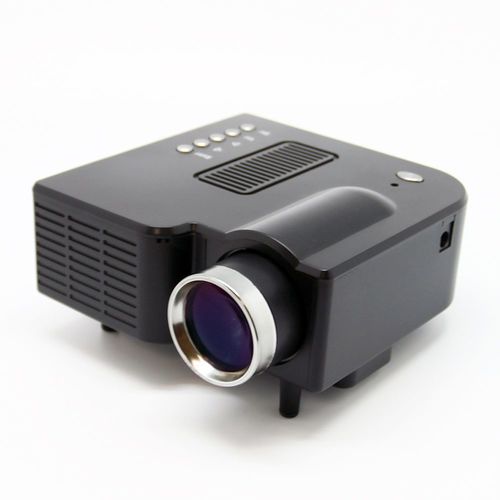 Φορητός Προτζέκτορας Mini Led HD Projector με θύρες USB & SD (Ήχος & Εικόνα)