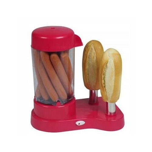 Διπλή Συσκευή Μαγειρέματος για Λουκάνικα & Ψωμάκια Hot Dog Maker (Κουζίνα )