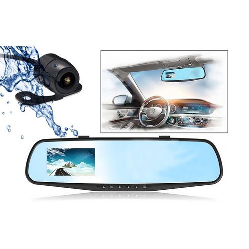 Καθρέφτης Αυτοκινήτου με Οθόνη LCD 3.0'',Κάμερα 1080P, Ενσωματωμένο Καταγραφικό και Κάμερα Οπισθοπορείας (Είδη Αυτοκινήτου)