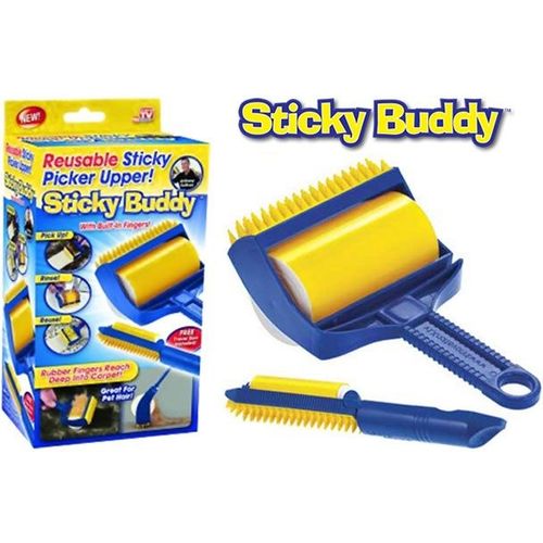 Sticky Buddy - Ξεκολλάει Βρωμιές, Χνούδια & Τρίχες από όλες τις Επιφάνειες (Οργάνωση σπιτιού)