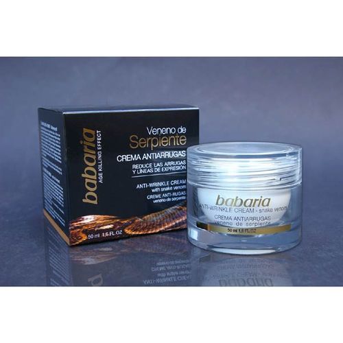 Αντιρυτιδική Κρέμα Προσώπου με Δηλητήριο Φιδιού Babaria - Snake Venom Face Anti-Wrinkle Cream (Ομορφιά)