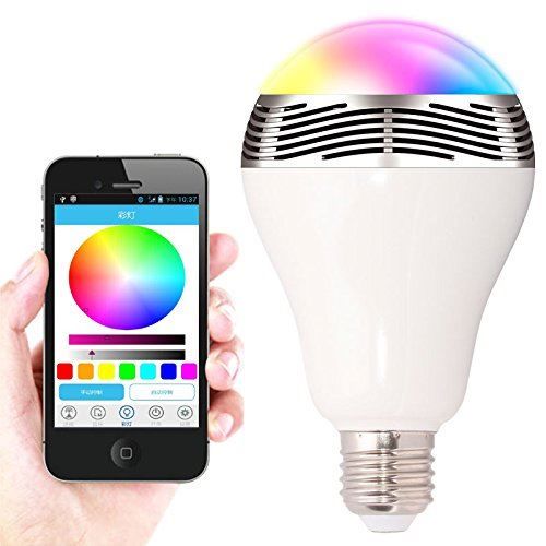Λάμπα Bluetooth LED 6W & Ηχείο 3W E27 για Android & iOS - Smart Led Bulb (Φωτισμός)