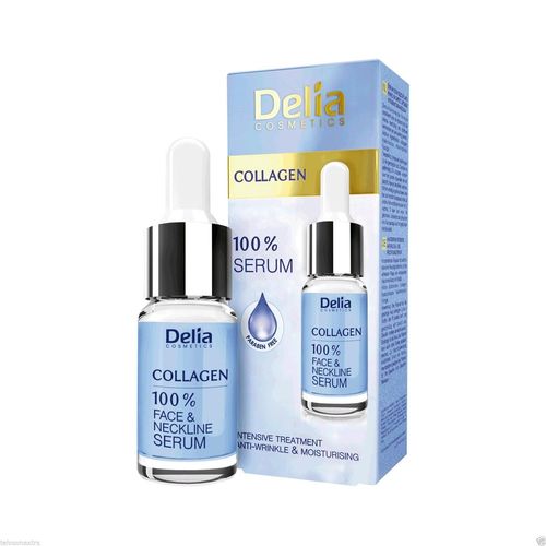 Ορός Προσώπου Με Κολλαγόνο Χωρίς Parabens 10ml -  Delia Cosmetics (Ομορφιά)