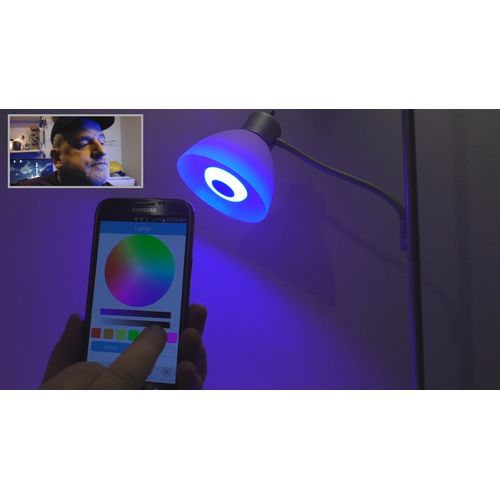 Λάμπα Bluetooth LED 6W & Ηχείο 3W E27 για Android & iOS - Smart Led Bulb (Φωτισμός)