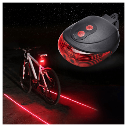 Φως Ποδηλάτου με Laser Διπλής Δέσμης (Hobbies & Sports)