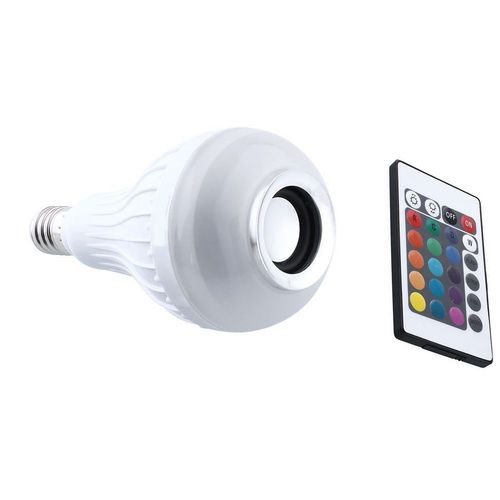 Λάμπα LED RGB που Αλλάζει Χρώματα και Ηχείο Bluetooth με Τηλεχειριστήριο (Φωτισμός)