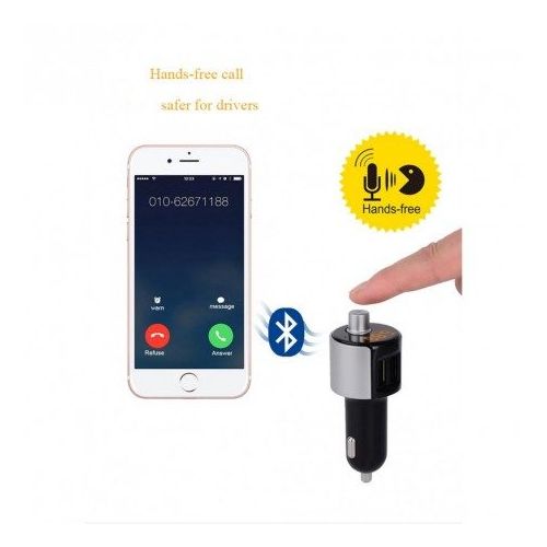 Mini Bluetooth MP3 Player & Φορτιστής 2 x USB 2A Αυτοκινήτου - Car FM Transmitter (Είδη Αυτοκινήτου)