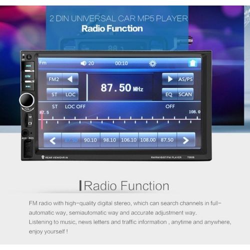 Ηχοσύστημα Αυτοκινήτου με Οθόνη Αφής- Multimedia 7 inch Car Audio Stereo MP5 Player 7060B (Είδη Αυτοκινήτου)